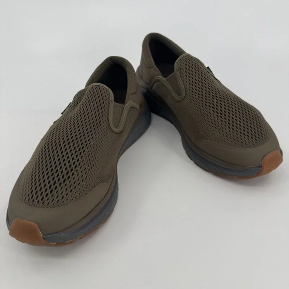 World Wide Sportsmans Palomar Fishing Shoes MENS Brown Slip On SIZE 10.5 - Picture 7 of 8